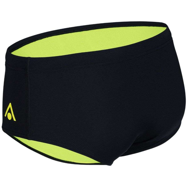 2025 Aquasphere Da Uomo Essential Brief 14cm SM4770107 - Black / Yellow